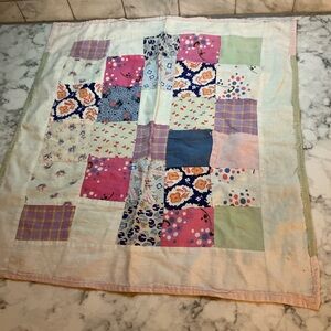 Doll handmade quilt Patchwork